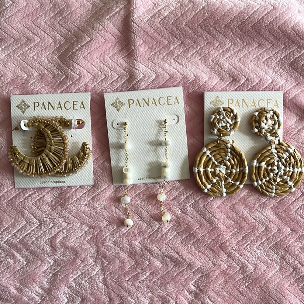 Panacea Unique Earrings
